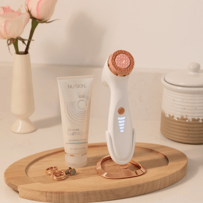 ageLOC LumiSpa iO Rose Gold Cleansing Kit - Beautifully.co.zaNuSkin